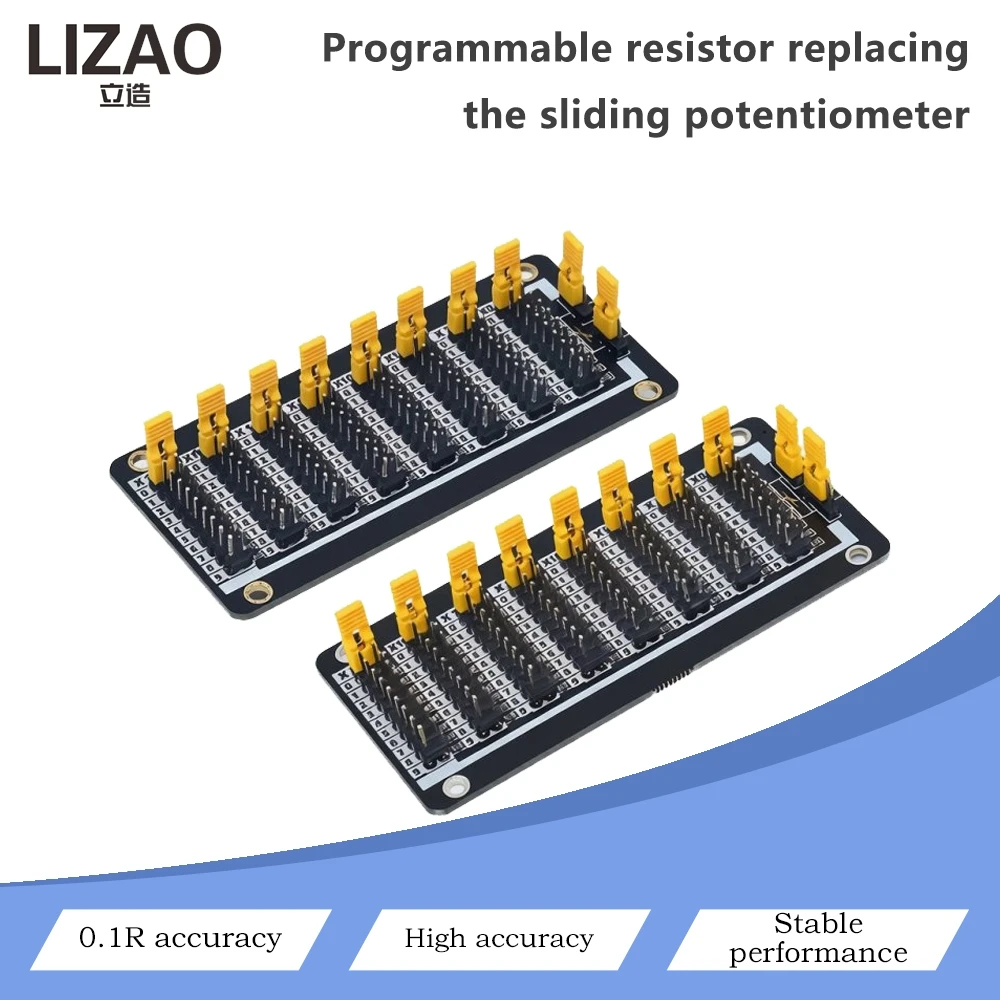 Programmable Digital Resistor Board Replace Sliding Potentiometer 0.1R High Precision Adjustable Resistance Module