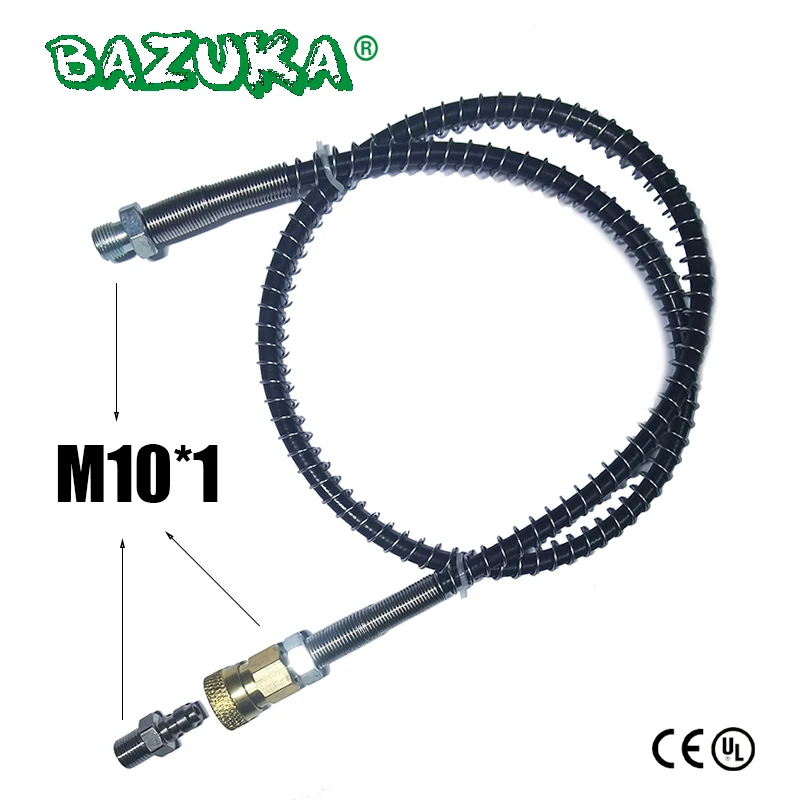 High Pressure Pump Macroline Remote Hose Line HPA M10*1 Pneumatics Air Refilling Nylon Accessories