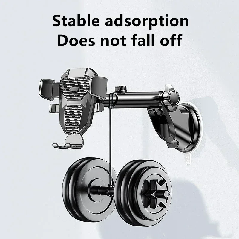 NUOVO supporto universale per telefono da auto con ventosa 360 °   Staffa di supporto per celle mobili per cruscotto auto per parabrezza per iPhone Samsung Xiaomi