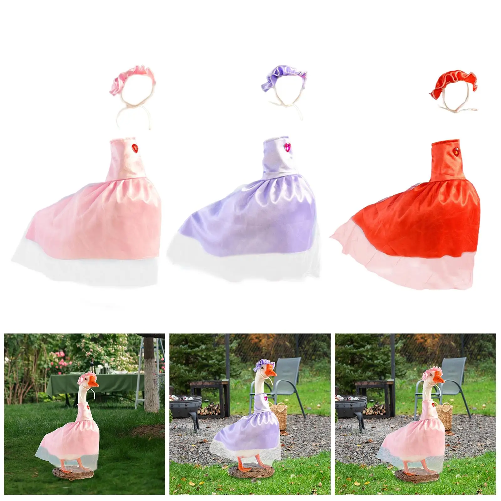 

Porch Goose Outfit Multifunction Fashion Hat for Garden Holiday Courtyard