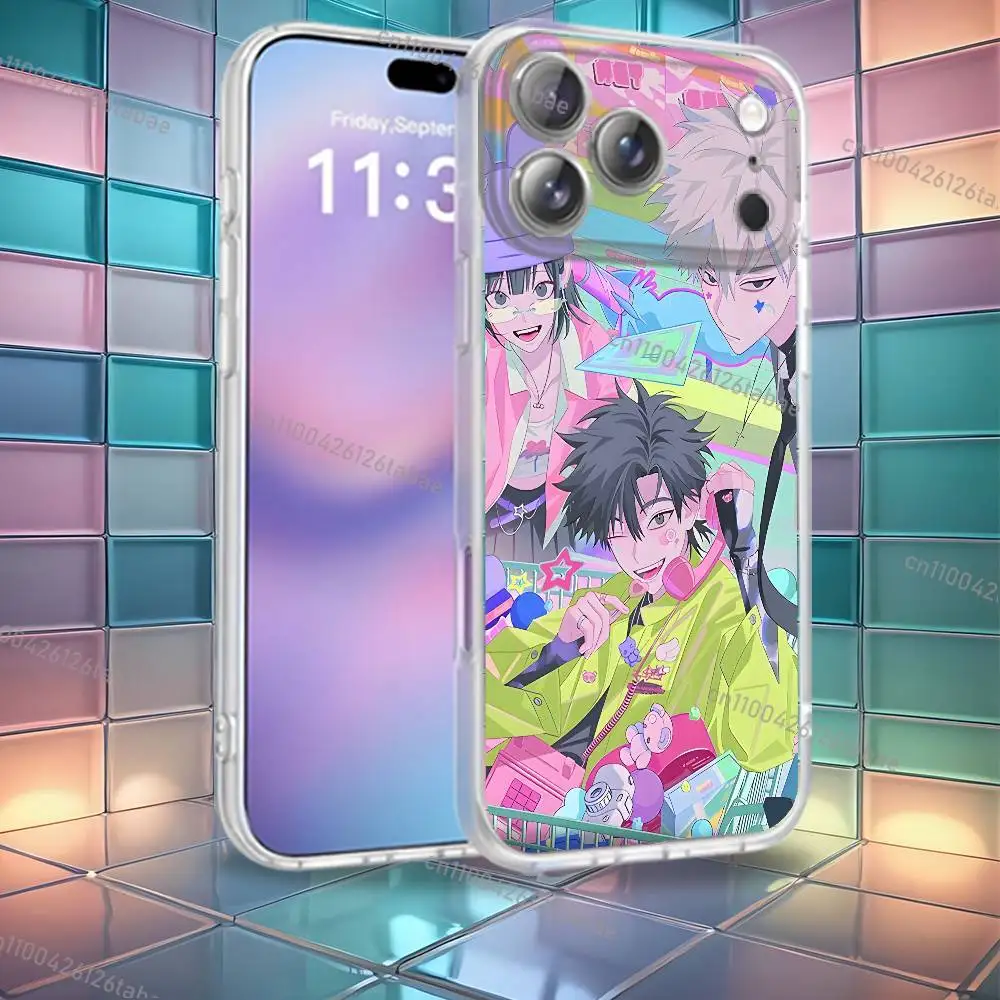 SK8 the infinity M-Miya Chinen1890 Phone Case For iPhone 16,14,11,17,13Max,15Pro,12Air,Plus,E,Mini Frosted for Magnetic Wireless
