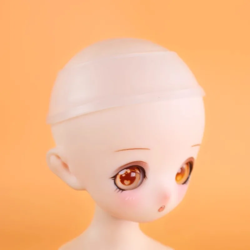 

40cm Wig Silicone Cover for Girls' Dolls Can Be Used As A Hair Cover for Quarter Doll Bdj Wigs with High Temperature