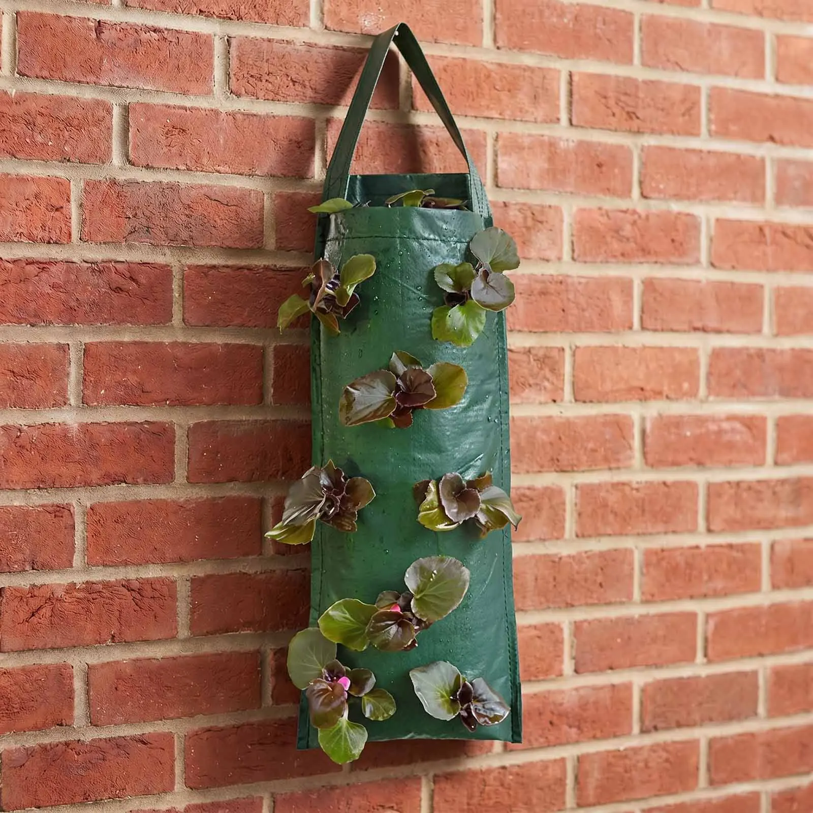 Hanging Strawberry Growbag Planter Hanging Planter Bag Strawberry Hanging Flower Pot Bag for Growing Vegetables Flowers Plant