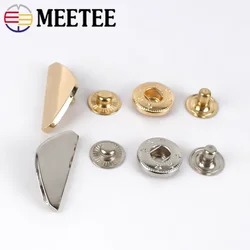 5/10/20Pcs Fashion Metal Snap Buttons Down Coat Decorative Button Sewing Botones Outerwear Overcoat Fasteners Press Stud Buckle