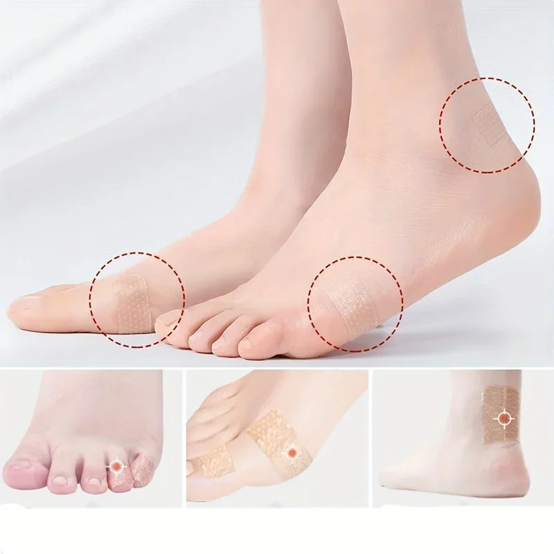 Silicone Gel Blister Bandages - Transparent Heel Protector Tape for Foot, Hand & Toe, Shoe Friction Relief, Blister Prevention image 5