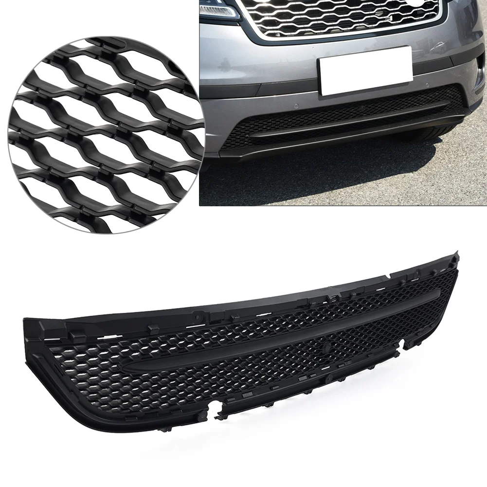 Car Front Bumper Lower Center Grille Cover For Land Rover Range Rover Velar Low Configuration 2017 2018 2019 2020 2021 2022 2023