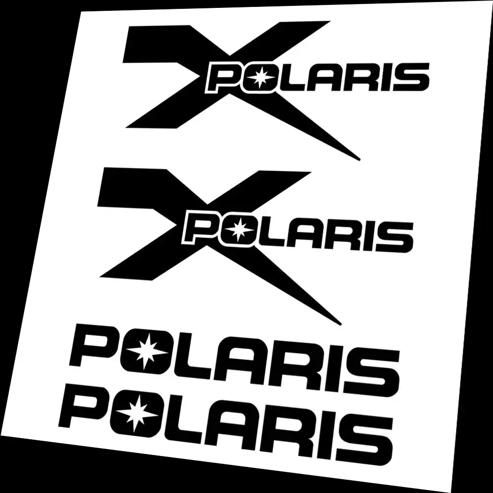 For Polaris Snowmobile ATV logo decal sticker seat side Quad jet - view 4