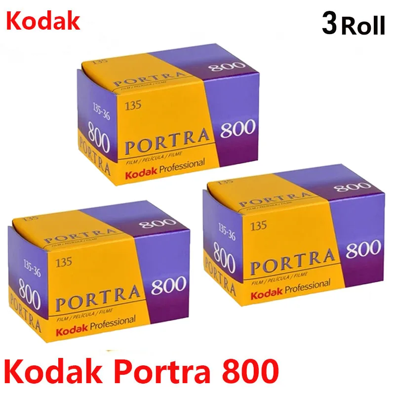 

Kodak Portra 800 135mm Color Professional Negative Film 35mm Film 36Exp/Roll For 135 Film Camera Kodak H35/M35/M38/H35N