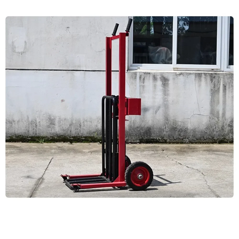 Fully electric lifting hydraulic loading and unloading portable small transport forklift