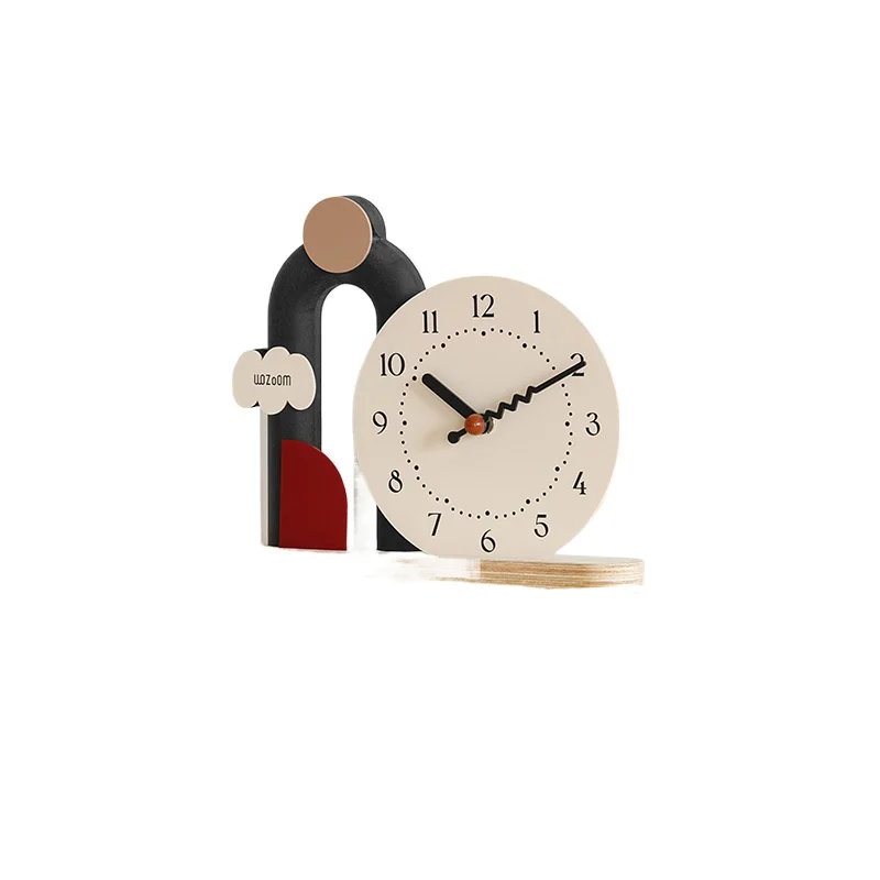 

Home Decorations Desktop Ornaments Living Room Entrance Cabinet Creative Clock