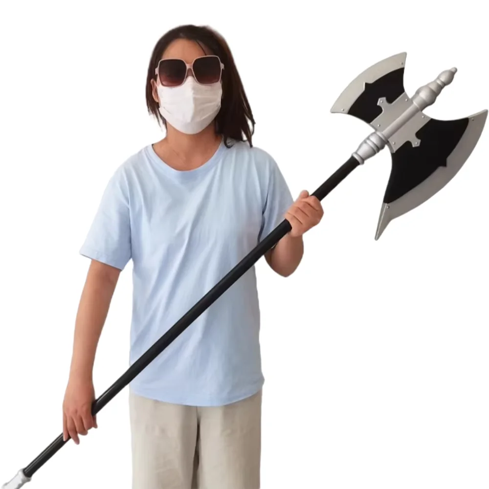 Adereço de anime para cosplay de machado Stark