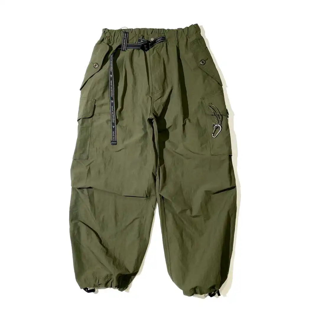 

Heavyweight Andwander Japanese Sle Functional Multi-ket Outdoor Loose Work Pants Long Casual Trousers for Men