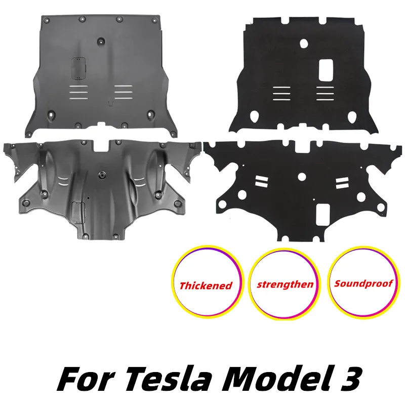 Engine Protection Plate Suitable for Tesla Model 3 Engine Guards Manganese Steel Engine Protection Device Model3 Y Accessories