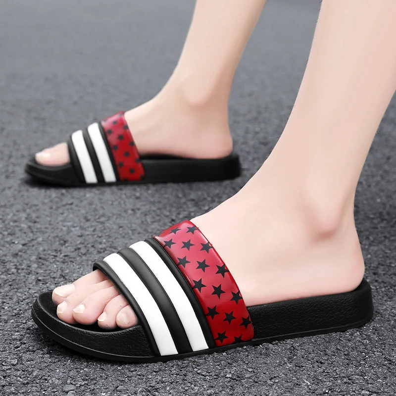 2024 Summer Original Slippers Men Home Indoor EVA Soft Bottom Open Toe Trend Slides Light Outdoor Beach Sandals Garden Shoes