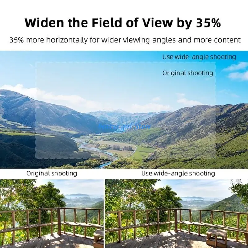 

C7AB Wide-Angle Lens for Mavic3 Aluminum Alloy + Optical Lens Wider Field of View