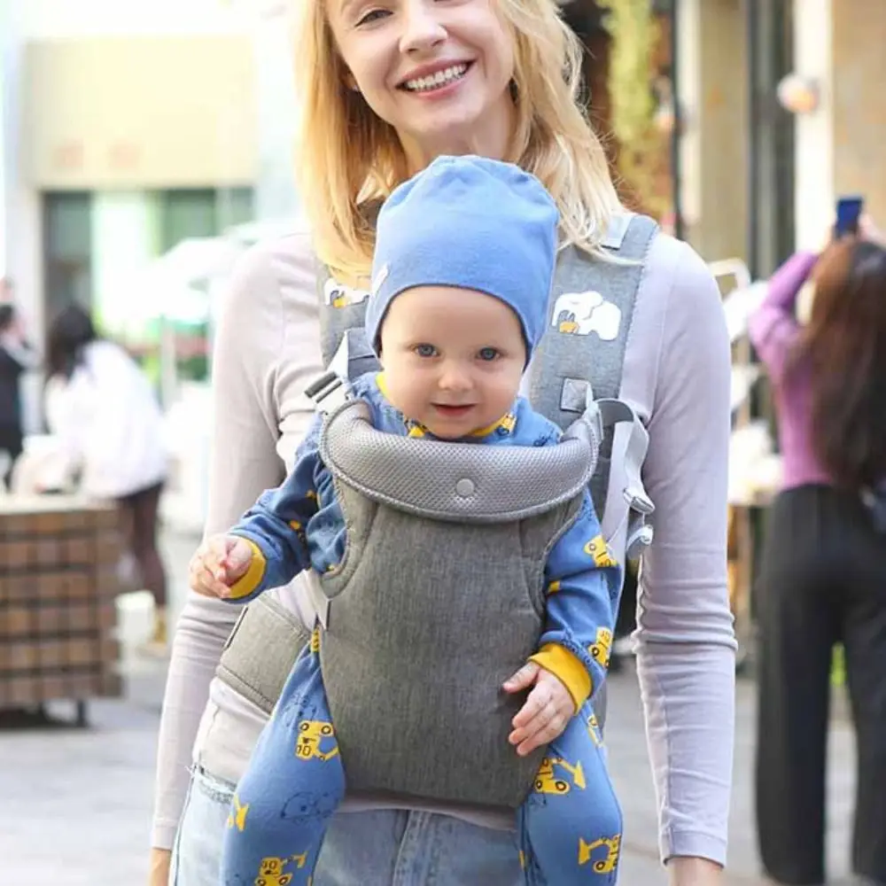 Newborn Front Holding Baby Wrap Carrier Cotton Infant Kangaroo Bag Infant Backpacks Infant Hip Seat Newborn Sling Wrap Baby