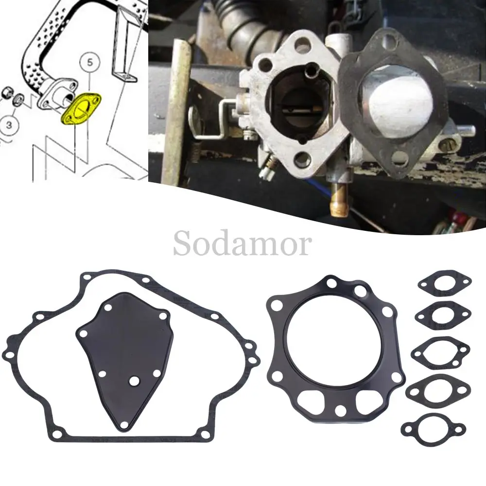 

Для клубного автомобиля DS и тележки для гольфа Precedent Gas 1992-up с FE290 Kawasaki Engine1, комплект прокладок двигателя и комплект уплотнений