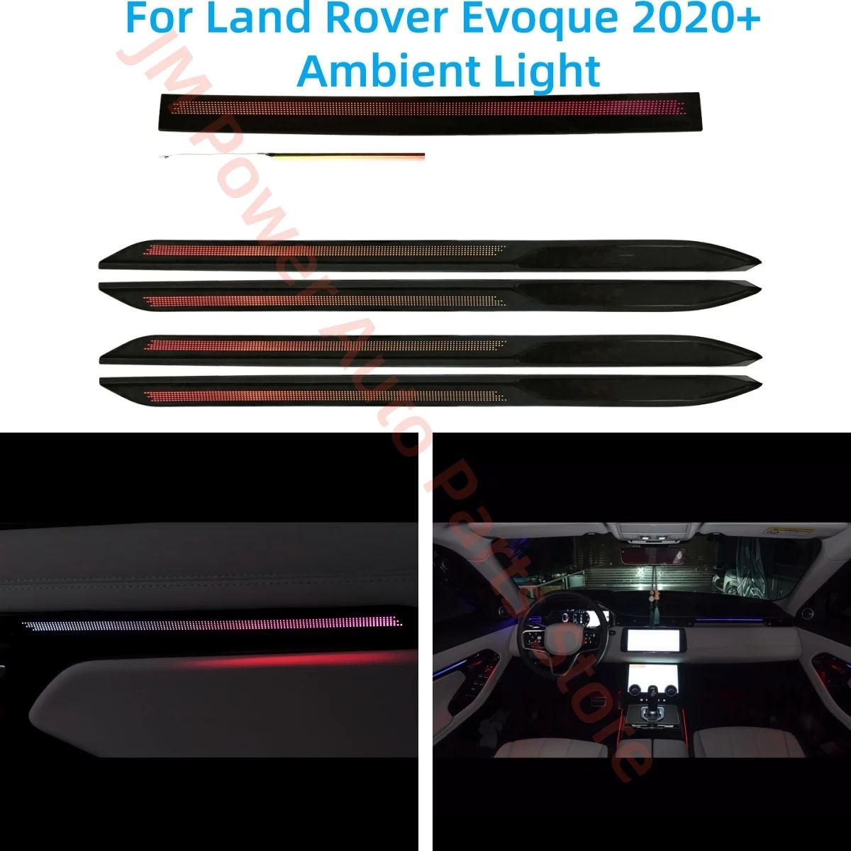 For Land Rover Evoque 2020+ Ambience Lights Automotive interior lighting upgrade auto accessories 1:1 panel model Screen control