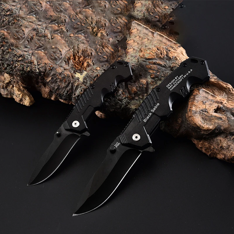 Factory direct sales of high hardness mini folding knives for camping and outdoor use. Portable multi-functional survival and se