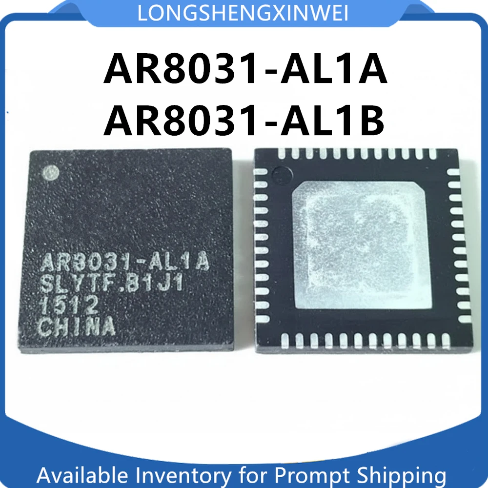 1PCS New Original AR8031-AL1B AR8031-AL1A AR8031 QFN-48 Ethernet Transceiver in Stock