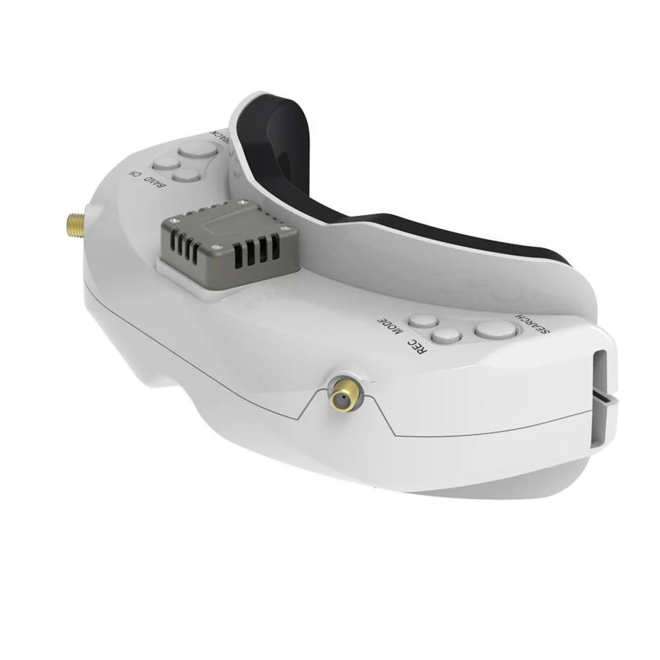 SKYZONE SKY02O FPV Goggles 600x400 OLED 5.8Ghz SteadyView Diversity RX Head Tracking Front  RC Racing Airplane Plastic