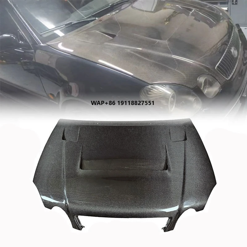 High Quality Carbon Fiber Hood 1997-2005 for GS300 JZS161 Bonnet Engine Hood