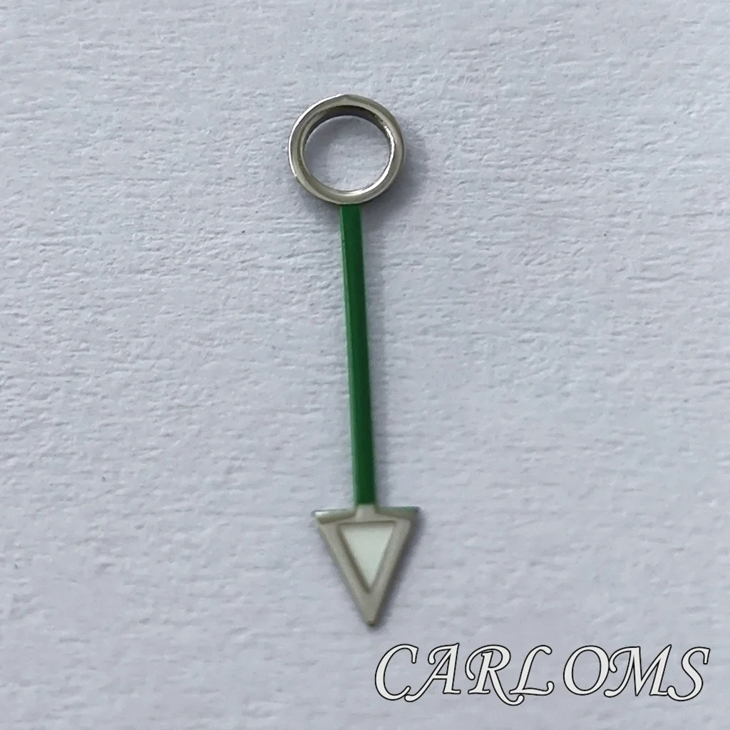 TOP NH34 GMT Movement Silver Gold Rose Gold Green Black Blue Red Orange Purple Watch Hands Luminous