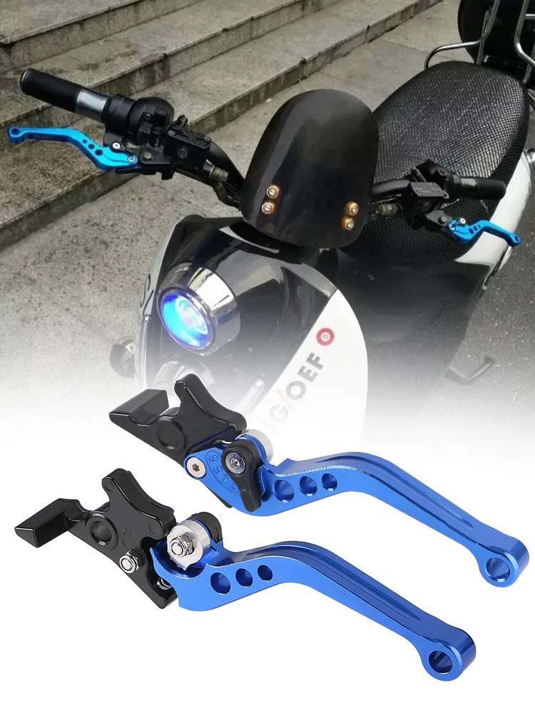 AliExpress NONE Front And Rear Disc Brakes Handle Drum Lever Motorcycle Clutch Brake Modification Accessories Bike Adjustable Grip Universal
