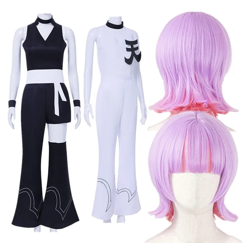 

Взрослый полиуретановый косплей парик костюм трусики мультфильм фантазия чулки эстер жилет брюки наряды Хэллоуин карнавальный костюм для вечеринки