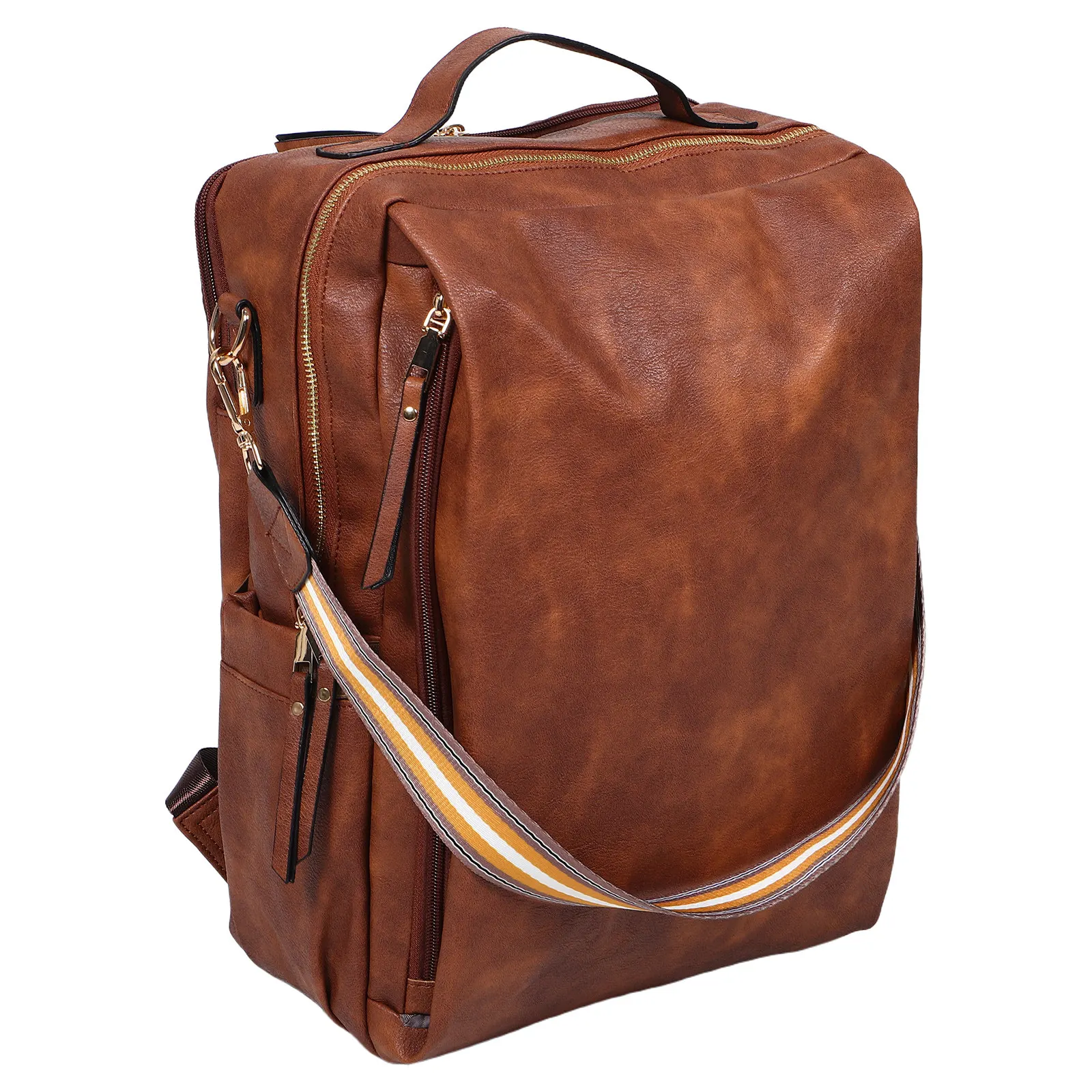 

Multi-Functional Computer Backpack 16.11x12.58x6.29in Stylish Lightweight Business Travel Daypack for Women Men