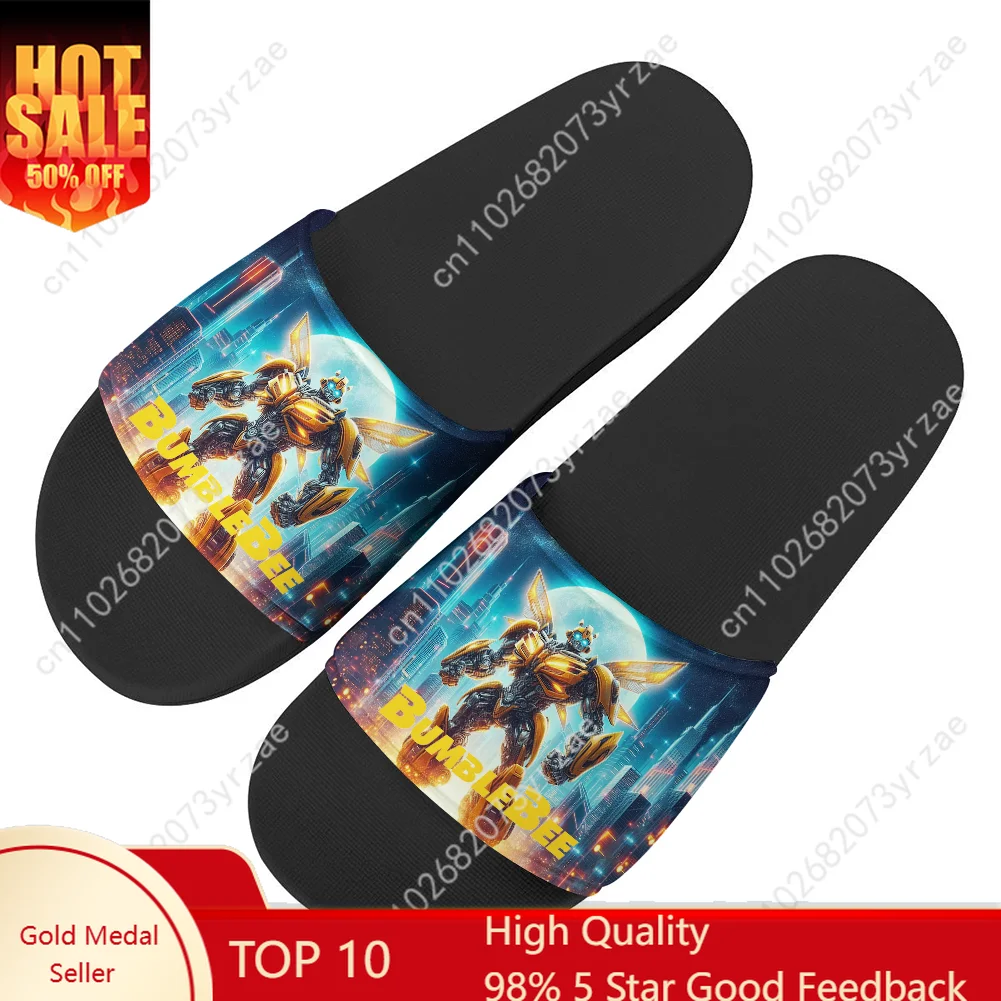 

Bumblebee Sandals Home Slippers Water Shoe Mens Womens Teenagers Bathroom Beach Swimming Pool Shoes Custom Slipper