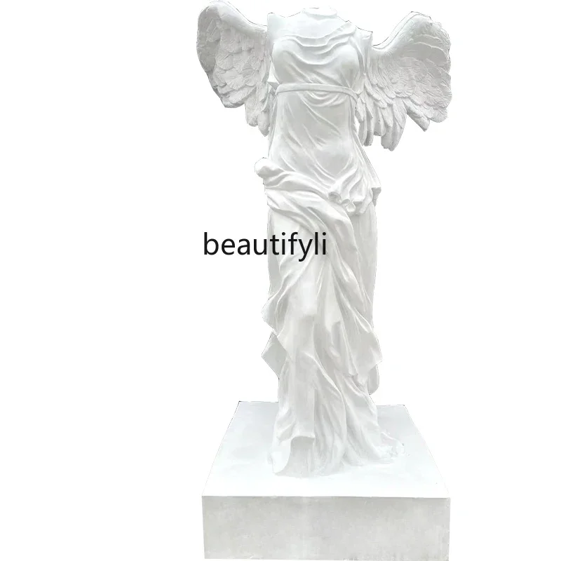 

A13 2M Goddess of Victory Plaster Statue Full Body Sketch Still Life Art Teaching Aids Large Studio European Decoration Sculptur