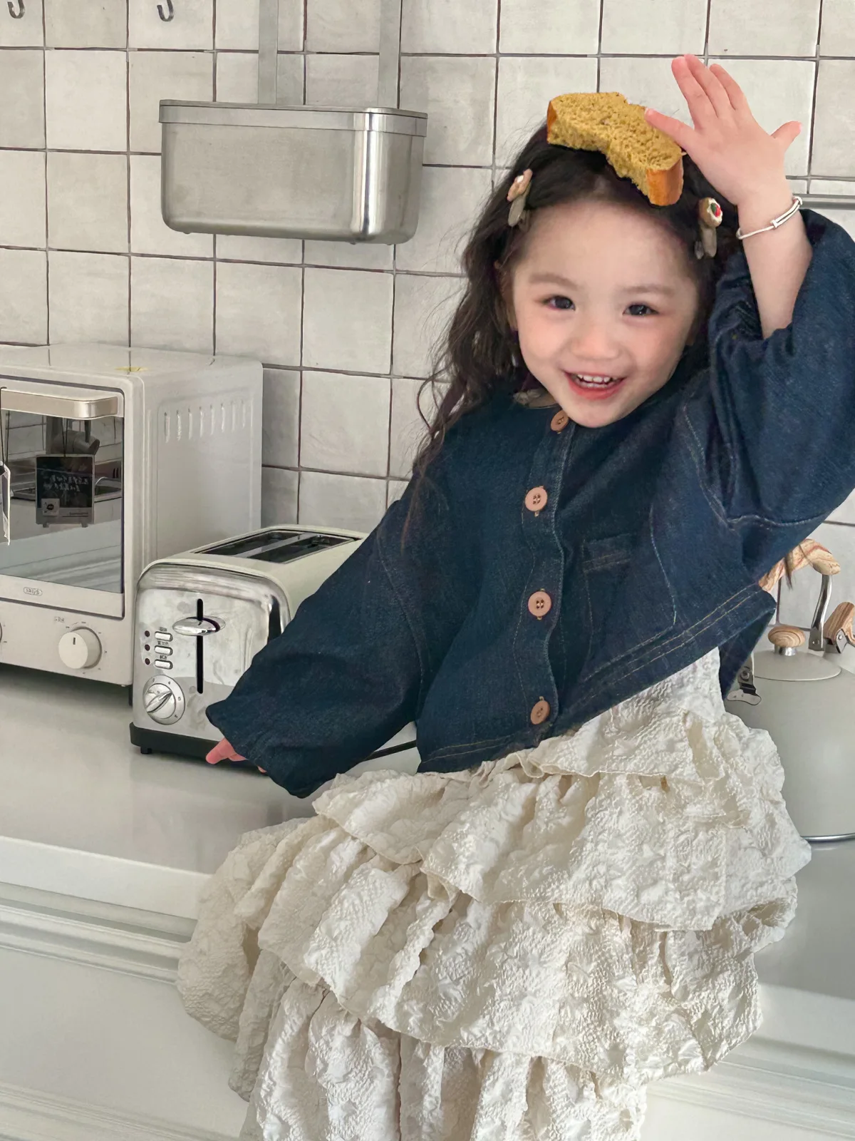 Girls' Sling Pleated Skirt Dress 2023 Spring Summer New Korean Girl's Dress Cake Skirts 2-9Year Girl's Princess Dress