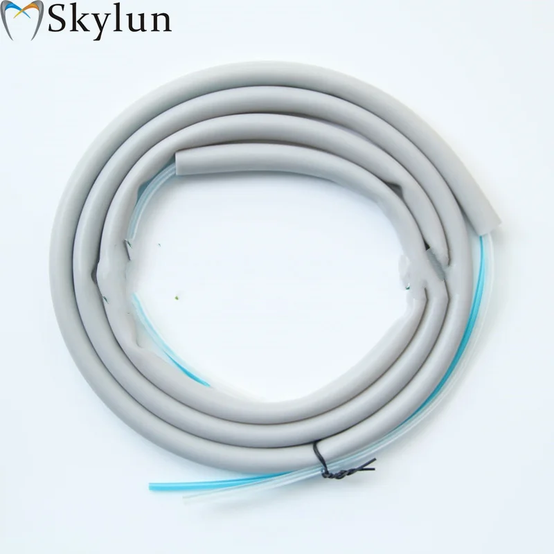 SKYLUN 10PCS Dental 2 Holes Handpiece Hose Silicone Tubing High Speed Handpiece tube Without Connector Two Holes  Pipe SL1116