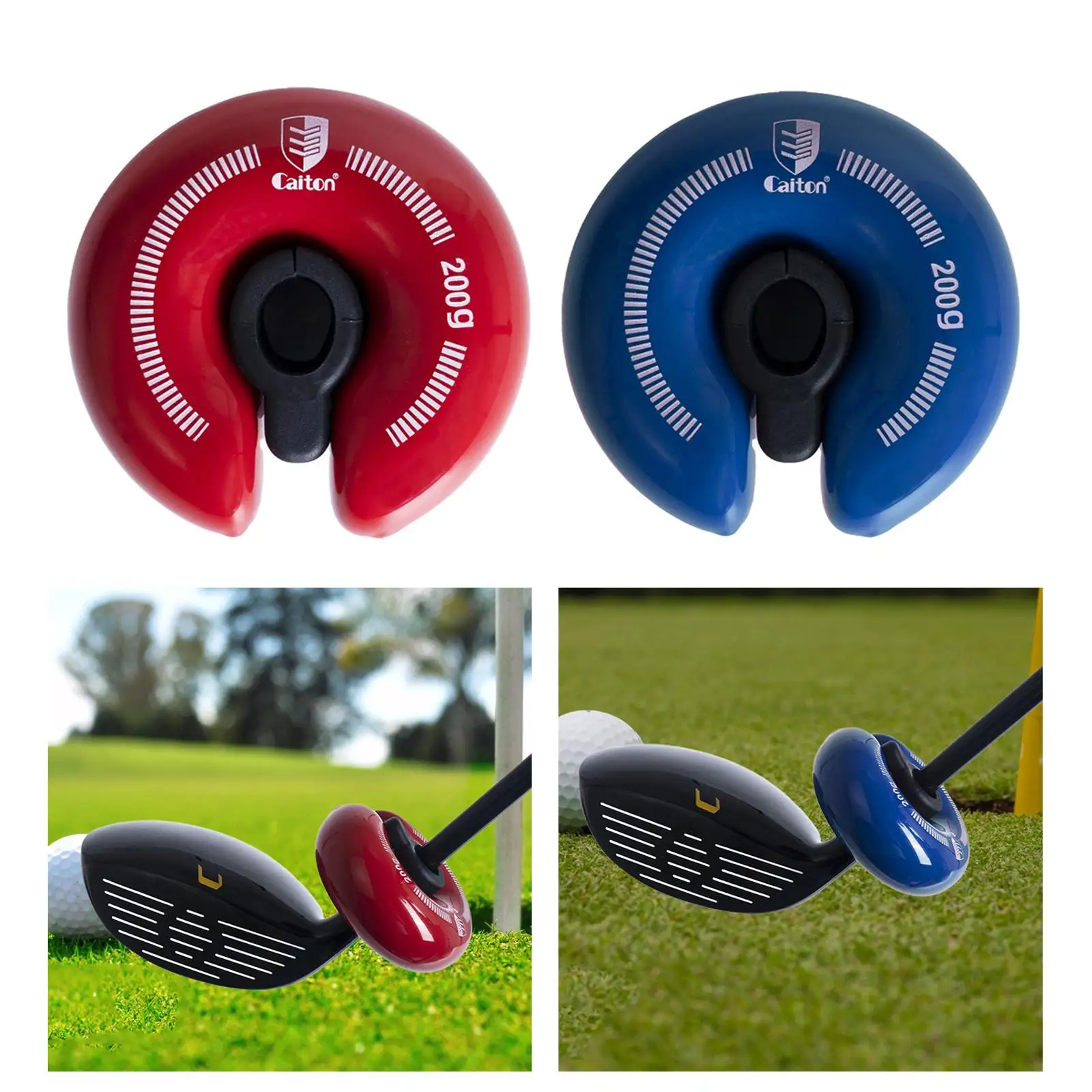 Golf Weighted Swing Ring Men Women Golf Club Warm up Swing Donut Weight Ring