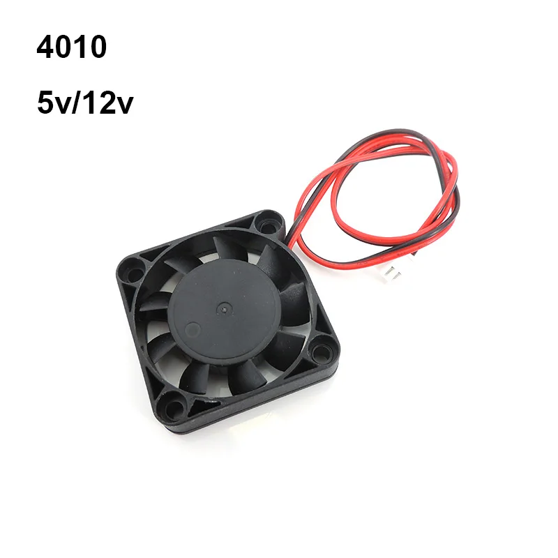 DC 5V 12V 4010 40x40x10MM Cooling Fan Centrifugal Turbine Blower oil Fluid Bearing 7500RPM for 3D Printer