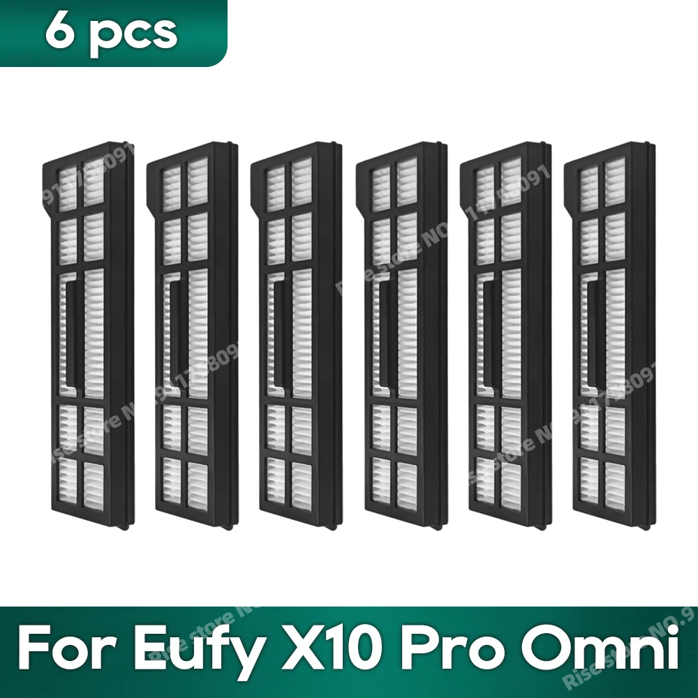 Accessoires geschikt voor Eufy X10 Pro Omni Robotstofzuiger Stofzak Hepa Filter Roller Zijborstel Mop Doek