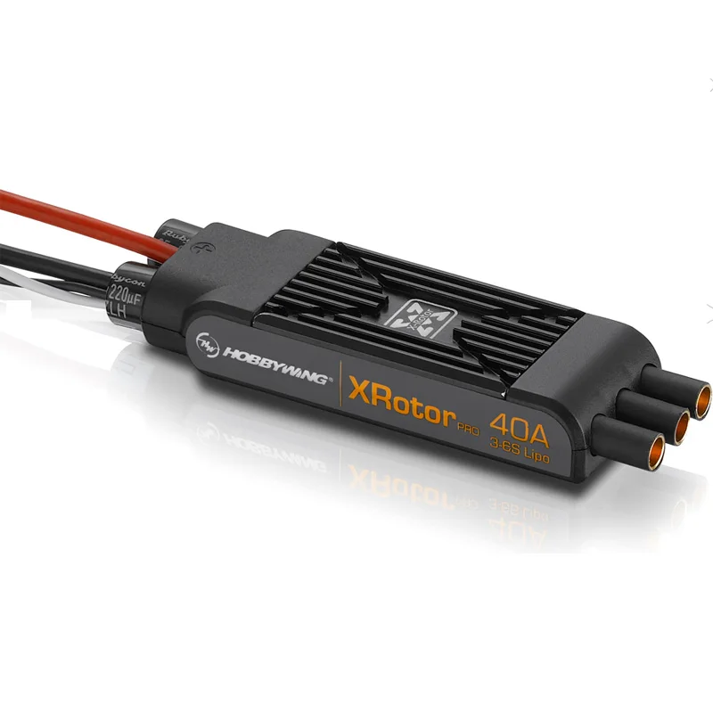 Hobbywing xrotor Pro 40A ESC NO BEC 3S-6S ชิ้น/กล่อง Lipo ไร้แปรง ESC DEO สำหรับโดรนอาร์ซีหลายเพลา