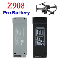 Z908 Pro MAX Battery for Z908 PRO MAX RC Plane 3.7V 2000MAh Oringal Z908 MAX Grey/ Black Battery