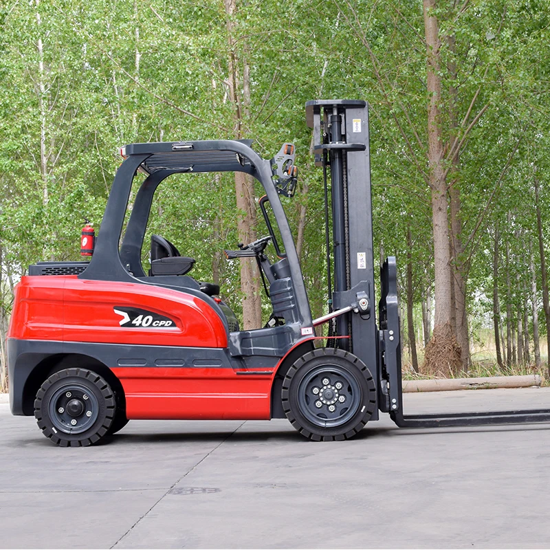 

Free Shipping Multifunctional 4T Small Electric Forklift 3-6 Meters Warehouse Lift CE Certified Product