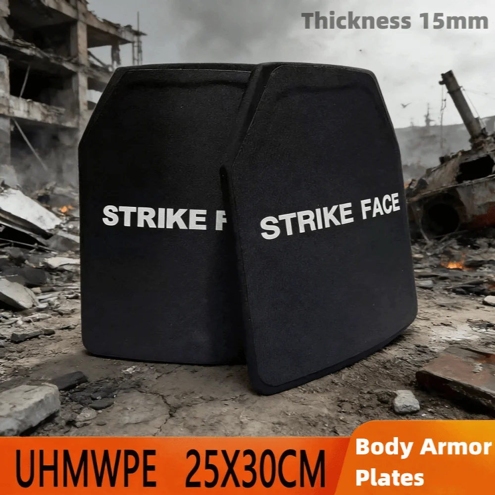 

GA 3 grade pure PE bulletproof board 25X30CM lightweight bulletproof board tactical plug-in board backpack deck bulletproof vest