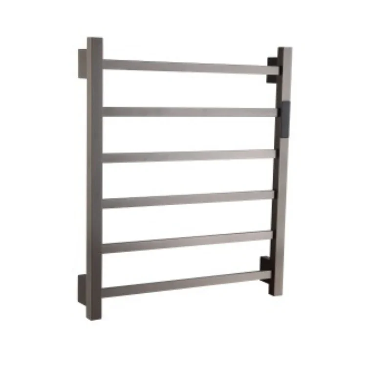 

Electric towel rack gun gray smart touch screen digital temperature control towel rack