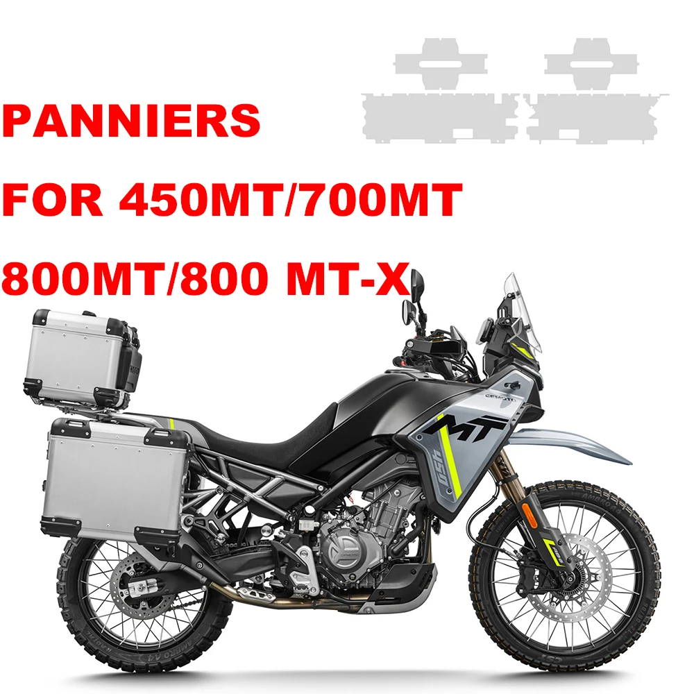 

For CFMOTO 700 MT PPF 800 MT 800 MT-X TPU Paint Protection Film Anti-Scratch Luggage Fairing Transparent Protection Film