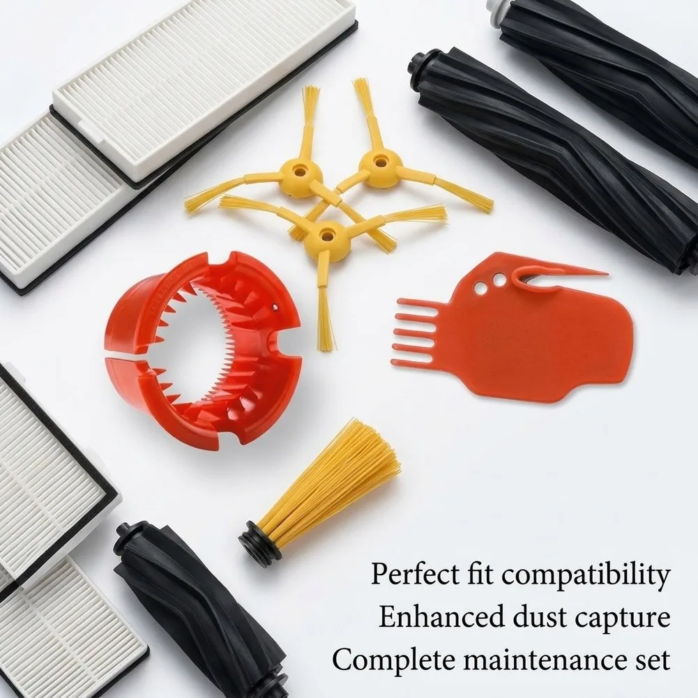 Replacement Parts For Roomba 600 Series With Filters Brushes And Side Brushes For Efficient Vacuum Cleaning Maintenance