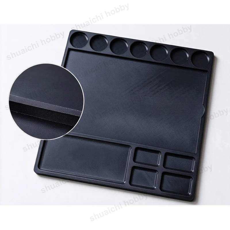 1PC Mini 4WD Parts Organizer Tray 3D Printed PETG Setting Board Holder Maintenance Workbench for Screws Bearings Model DIY Hobby