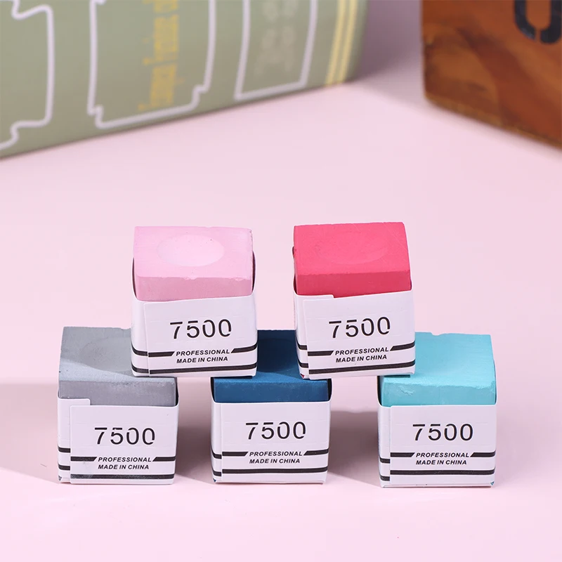 

Square TP7500 Billiard Chalk Non-slip Fine Powder Snooker Neutral Pool Chalk Billiard Accessories 5 Colors Available