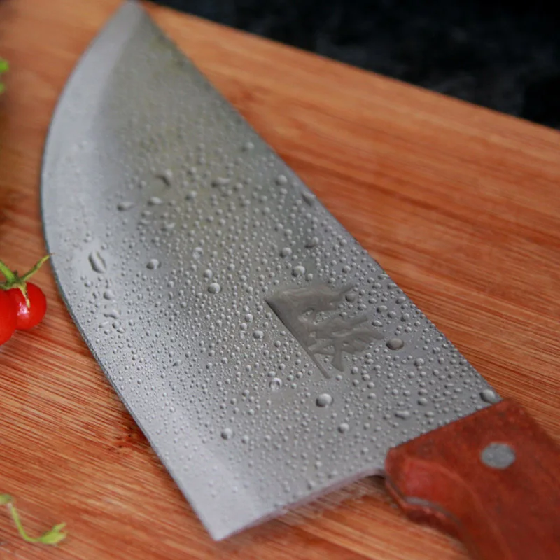 8 inch Professional Stainless Steel Chinese Knife Meat Cleaver Butcher Chopping Knife Kitchen Chef Knives