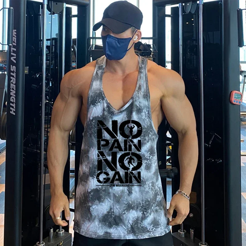 Muscle guys Summer Camouflage Mesh Quick Dry Bodybuilding Stringer Tank Top Mens Fitness Sleeveless Shirts Y Back Gym Clothing