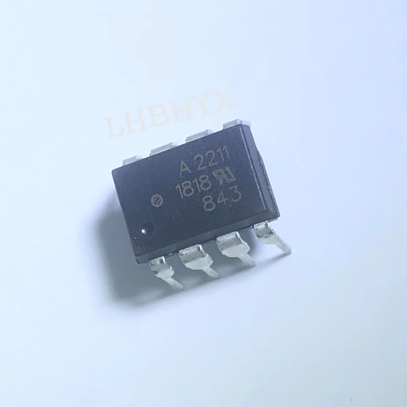 

A2211 HCPL-2211 Low Input Current Logic Gate Optocouplers DIP-8 New Original 2PCS