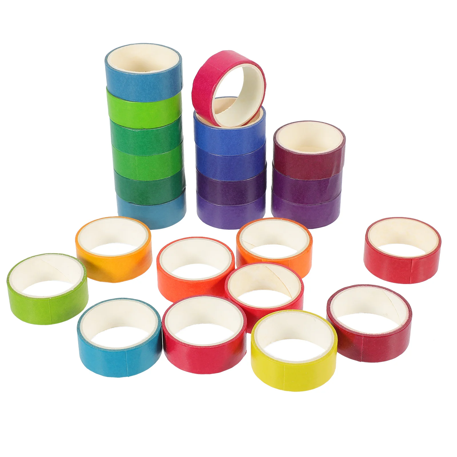 24 لفات أشرطة اشي الزخرفية لتقوم بها بنفسك مخطط سجل القصاصات مجلة لاصق صياغة أشرطة شريط الألبان شريط اشي الزخرفية #1